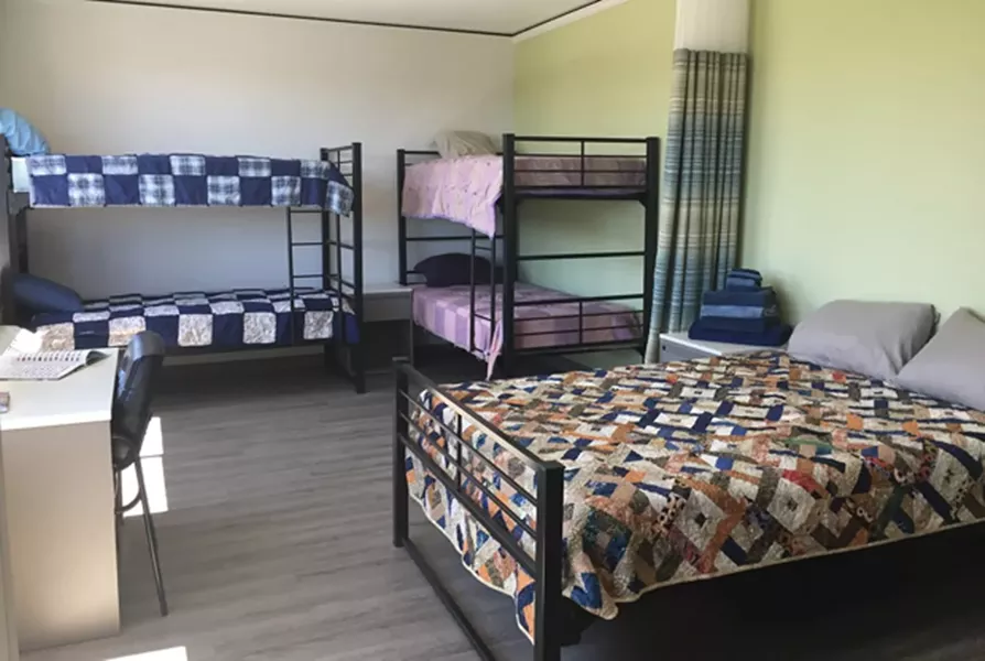 The new family units can accommodate up to ten families at a time. - SUBMITTED