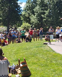 A scene from the 2021 Juneteenth Celebration in Ponderosa Park in Bend.