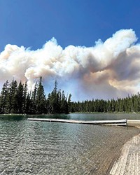 The Cedar Creek Fire is expected to usher unhealthy air into the Bend area this week.