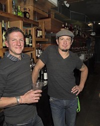 Business partners Sean Day and Nate Edgell have opened the Captiol, a cozy, underground bar.