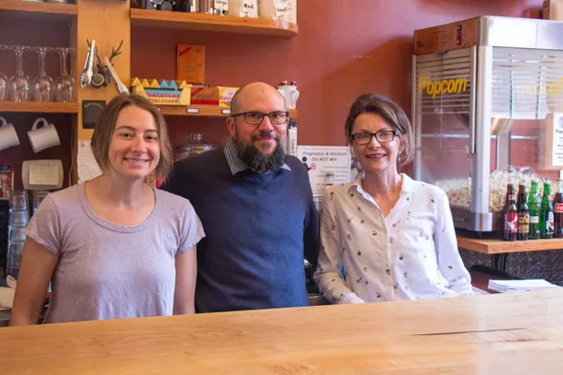 From left: BendFilm Operations Manager Abby Caram, Director Todd Looby and Marketing & Development Manager Tracy Pfiffner. - KEELY DAMARA