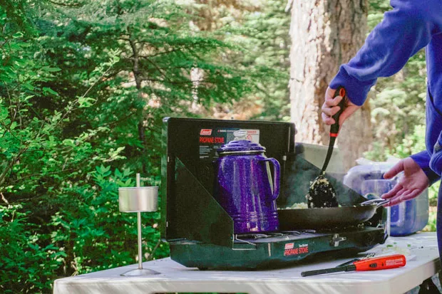 Using a camp stove isn't just for scrambled eggs or boiling water. You can make delicious Italian food, too. - NATHAN SHIPPS / UNSPLASH