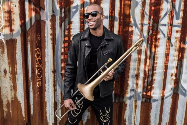 Growing up, Andrews used to play in the French Quarter with his older brother James. Sometimes they'd each take home $400 for playing their music. - MATHIEU BITTON