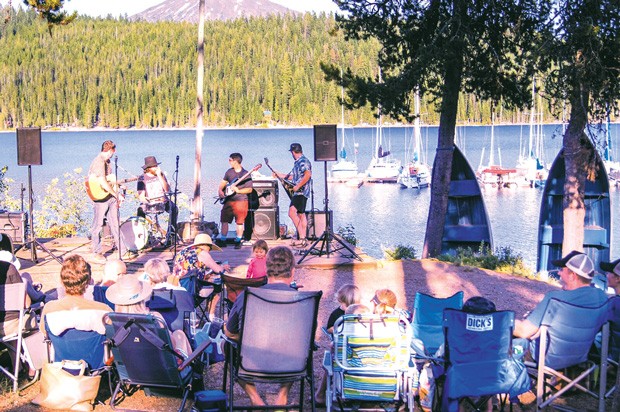Enjoy the last of summer at the Elk Lake Music on the Water Series. - COURTESY ELK LAKE RESORT