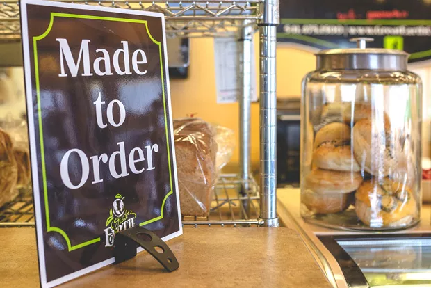 Sandwiches are fresh and made to order at Great Earth Cafe & Market. - TAMBI LANE PHOTOGRAPHY