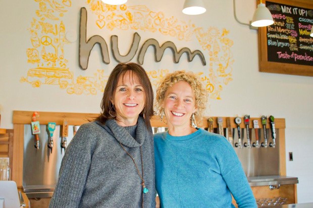 Humm Co-Founders Jamie Danek, left, and Michelle Mitchell. - COURTESY HUMM KOMBUCHA