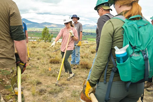 The 66 Trail System, set to be complete by this fall or next spring, will offer about 20 miles of trail access to people in Prineville. - TIMOTHY PARK PHOTO & VIDEO