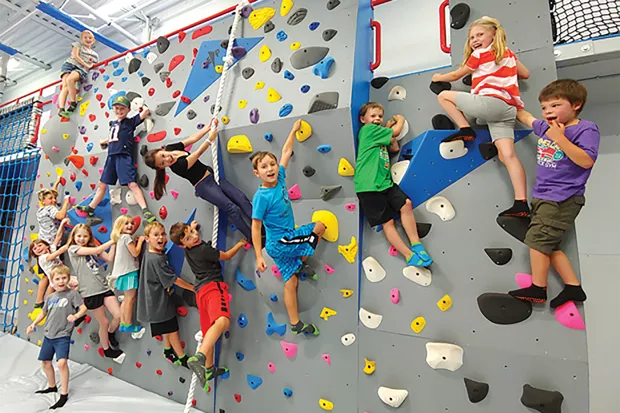 Monkeys welcome! Come to Free Spirit in the Old Mill for Kids Ninja Night Nov. 16. - SUBMITTED