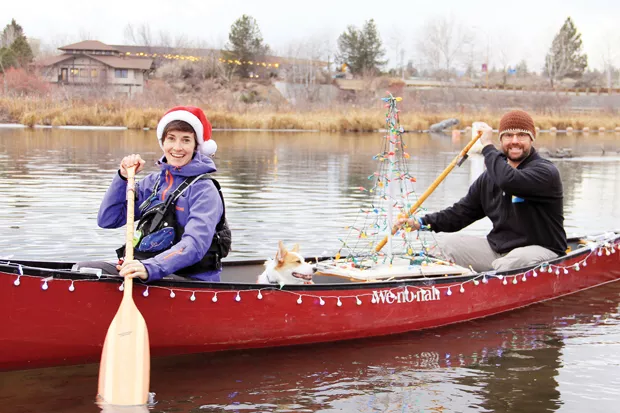 Join the Paddle Parade Dec. 13 at Tumalo Creek Kayak & Canoe. - SUBMITTED