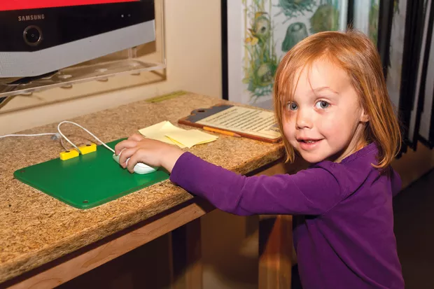 Preschoolers love the Backpack Explorers class at the High Desert Museum. - SUBMITTED