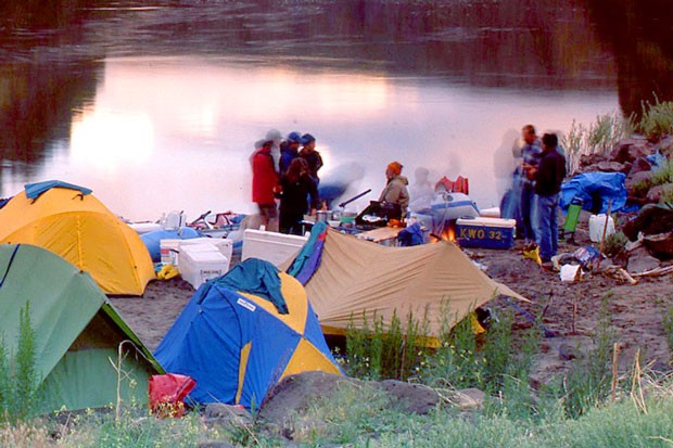 Camping on the Owyhee River. - SUE ANDERSON