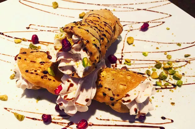 Holy Cannoli! Housemade desserts at Salute. - COURTESY OF SALUTE