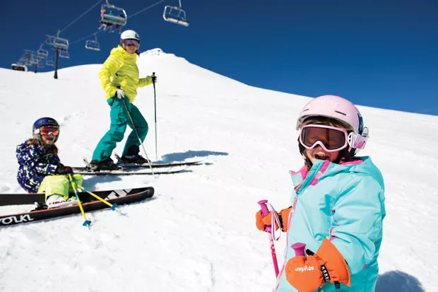 Another beautiful day at Mt. Bachelor – kids rule! - BRIAN BECKER