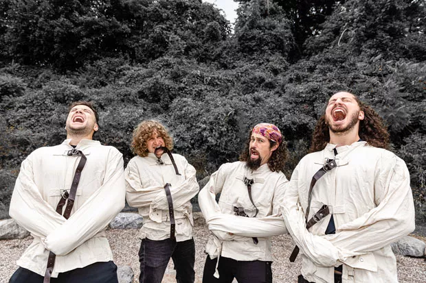 As long as they're out on tour, nobody has more fun than these guys. Still, losing their ski gear before a show in Bend is a big bummer. - DAVE DECRESCENTE