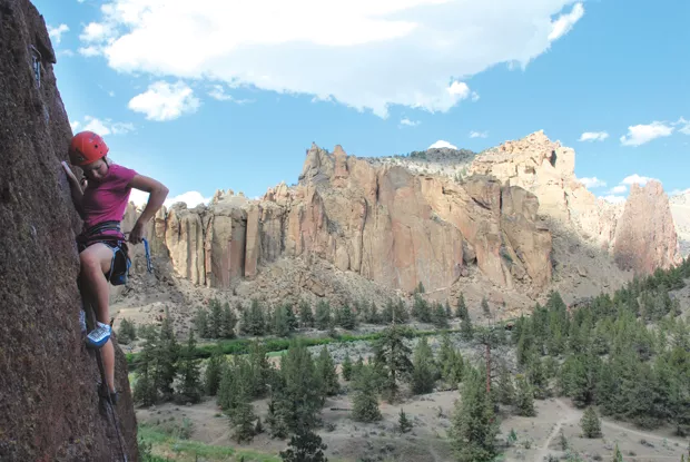 COURTESY CHOCKSTONE CLIMBING GUIDES/SMITH ROCK CLIMBING CAMP