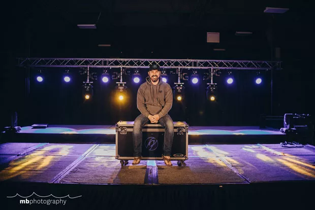 Courtney Latham, owner of Flip Flop Sounds, is not sitting this one out. Instead, he's adapting with a new livestream stage available for local artists. - MEGAN BAKER