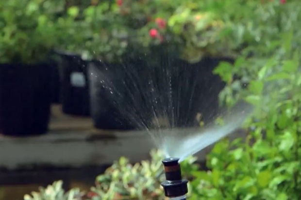 Efficient watering methods are one way to conserve water. - COURTESY CENTRAL OREGON LANDSYSTEMS