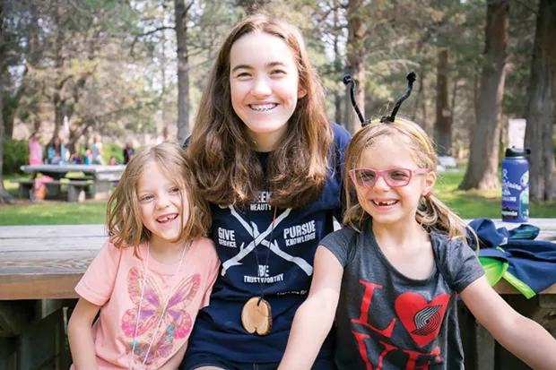 Teens learn leadership and teamwork skills at Tumalo Day Camp's Counselor in Training program - SUBMITTED