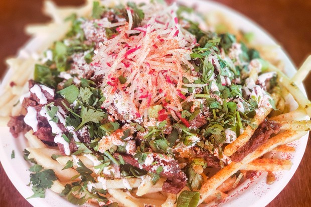 The Carne Asada Fries from A' la Carte are guaranteed to satisfied any case of the munchies. - CAYLA CLARK
