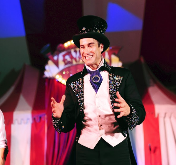 Kevin Venardos, ringmaster and founder of Venardos Circus. - SARAH ERNST PHOTOGRAPHY