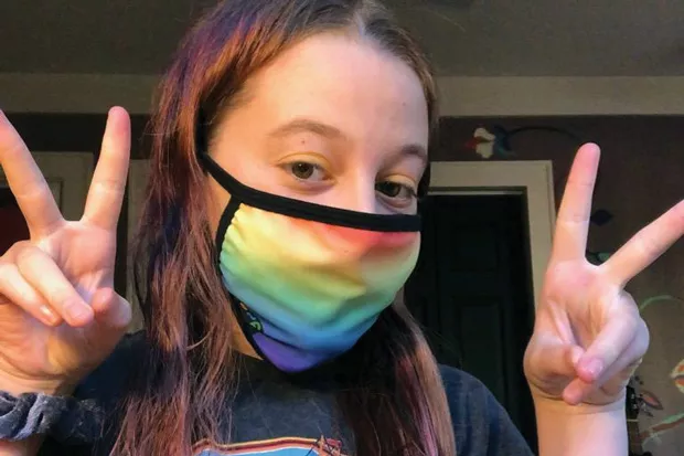 COPA patients and their siblings enjoy the comfort of a Blackstrap mask. - COURTESY COPA