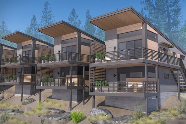 Net Zero ready development called Hiatus Roanoke happening on the west side of Bend. - SUBMITTED