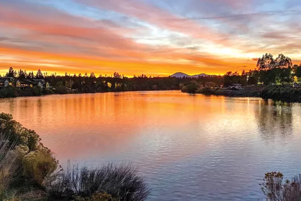 Sunstone Recovery of Bend shared this awesome photo of the Deschutes River near the Old Mill District. Here's to smooth waters in 2021! - COURTESY SUNSTONE RECOVERY