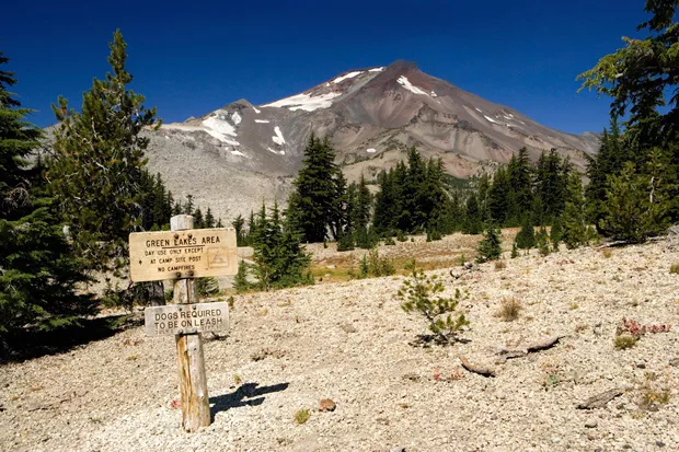 View of South Sister from the Green Lakes Trail in the Three Sisters Wilderness on the Deschutes National Forest in Oregon's Cascades. - COURTESY U.S. FOREST SERVICE