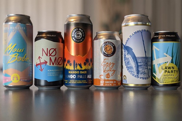 Summertime beer lineup: Imminently crushable. - BY HEIDI HOWARD