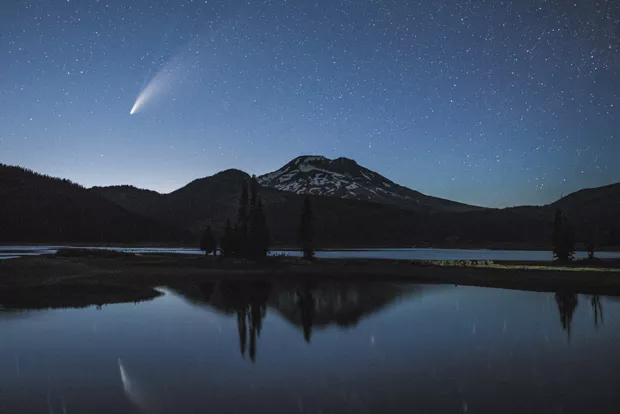 Neowise comet night - ANGELA BOHLKE