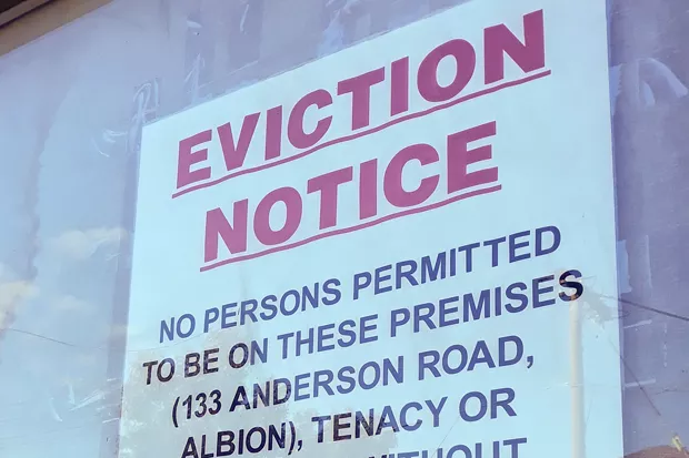 Eviction notices will be finding tenants once again after more than a year since the Oregon legislature placed a moratorium on evictions. The moratorium was put in place to avoid an eviction crisis after many lost their income during the pandemic, and to avoid spreading the virus. - COURTESY DAVID JACKMANSON