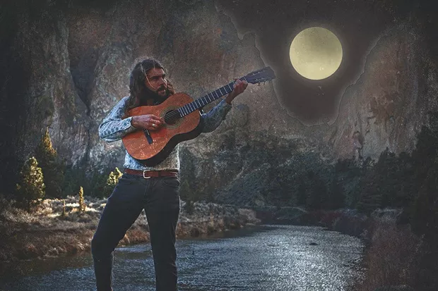 With his first solo album on the horizon, Jeshua Marshall takes aim at the moon and beyond. - COURTESY JESHUA MARSHALL