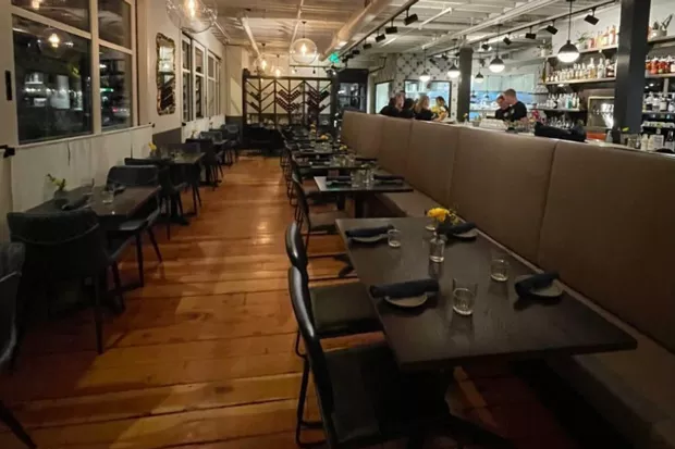 Interior shot of the new BOSA Food & Drink on NW Galveston. - DONNA BRITT