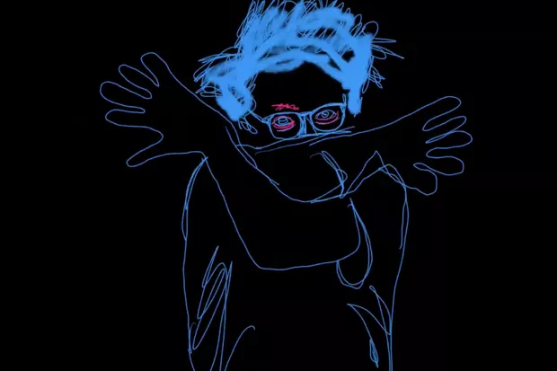 A still from the colorful and moving video for "Just Like Them." - MOSLEY WOTTA AND JESSE LOCKE