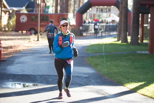Scenery + fresh air + running = Happy Girls. - BRIAN BECKER