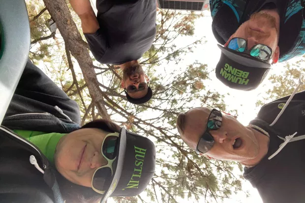 The Dr. Green Dreams crew is stoked for Bend Roots this weekend! - COURTESY DR GREEN DREAMS