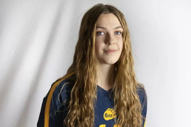 Gracie Piper. Senior, Bend Senior High School: “It has given me a community outside of school and work. Just somewhere to go and have fun with my friends but still be in that competitive atmosphere. It has also given me better options for colleges and more opportunities.” - ERICA DURTSCHI