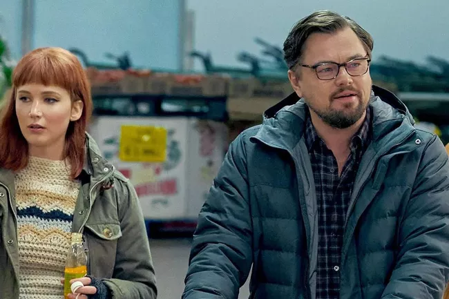 "Don't Look Up" nominated for Best Picture. - COURTESY OF NETFLIX