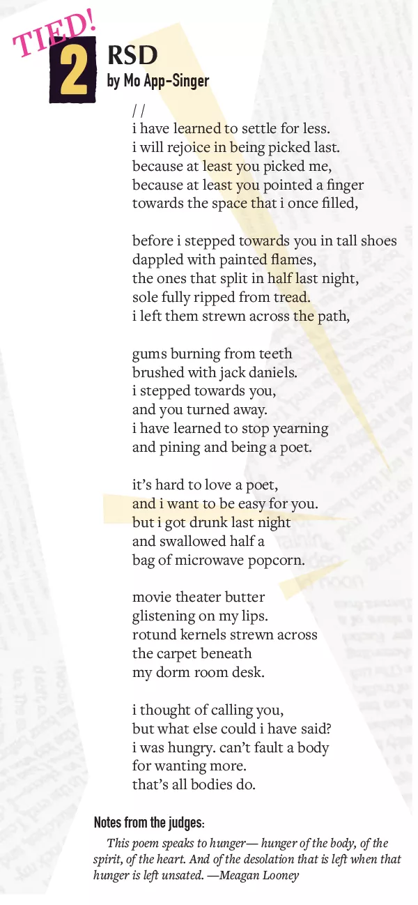 POEM BY MO APP-SINGER