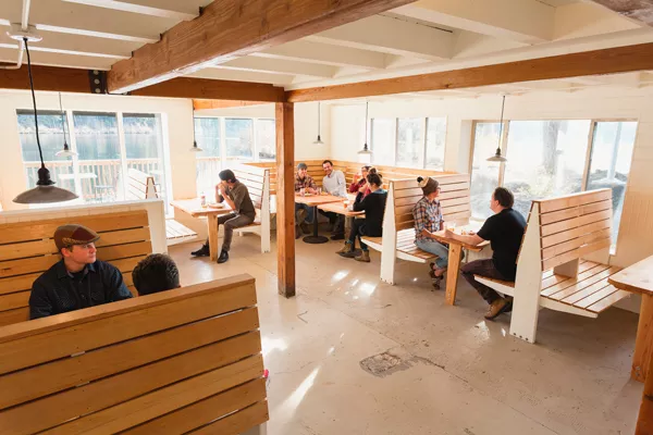The newly-renovated Boathouse - AJ MEEKER