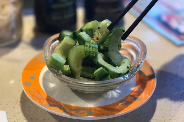 At Sora, what goes around, comes around, in the form of tasty sushi treats. - LISA SIPE