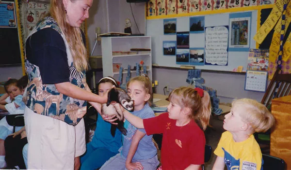 Show and Tell, 2nd Grade 1995. - CONTRIBUTED BY KEELY DAMARA