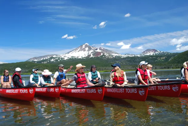 Why drive when you can Canoe? Wanderlust tours offers escapes to beautiful places all over Central Oregon. - SUBMITTED