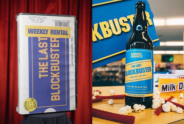 Nothing will ever smell as good as a VHS rental case&mdash;that smell of car-baked plastic and dreams. Plus, a new 10 Barrel Blockbuster beer! - PHOTO COURTESY OF ZEKE KAMM