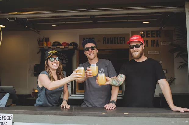 The Boss Rambler gang has some haze ready for you. - TROY WHITE