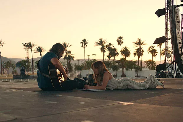 Gaga and Cooper, together again for the first time. - COURTESY OF WARNER BROS.