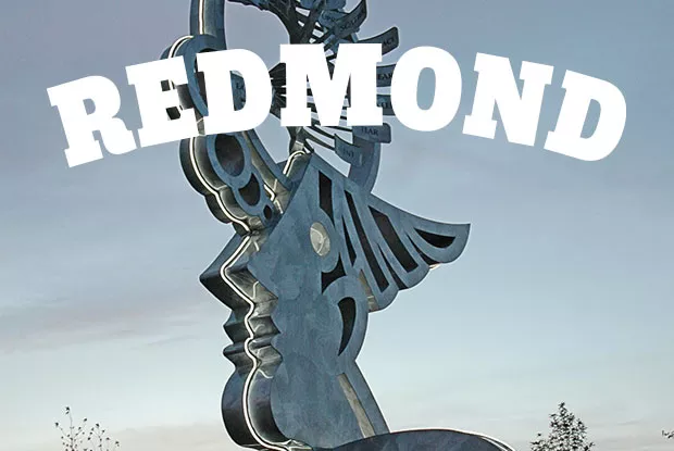 "Thoughts of Flight" by local artist Jerry Werner, located at Easter Y Gateway in Redmond. - COURTESY: RCAPP FACEBOOK