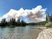 Incendio Cedar Creek abarca m&aacute;s de las 92,000 hect&aacute;reas