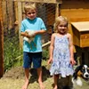 Christy Tanner bought chicks during Easter in order to be prepared if the family needs a protein source. She says the chickens bring a lot of joy to her three young children and mini Australian Shepard. Christy Tanner bought chicks during Easter in order to be prepared if the family needs a protein source. She says the chickens bring a lot of joy to her three young children and mini Australian Shepard.
