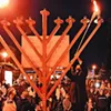 The event will look different this year (what doesn't in 2020?!) but the annual menorah lighting at the Old Mill is still happening this year, and slated for Thursday Dec. 10 at 4:30pm. The ceremony takes place in the westside parking lot across the Deschutes River from the shops, near the Hampton Inn, where people can watch the menorah lighting from their cars. After the lighting, the menorah will be placed in the Old Mill's Center Plaza, where it's been placed in other years—like the one seen here. The event will look different this year (what doesn't in 2020?!) but the annual menorah lighting at the Old Mill is still happening this year, and slated for Thursday Dec. 10 at 4:30pm. The ceremony takes place in the westside parking lot across the Deschutes River from the shops, near the Hampton Inn, where people can watch the menorah lighting from their cars. After the lighting, the menorah will be placed in the Old Mill's Center Plaza, where it's been placed in other years—like the one seen here.